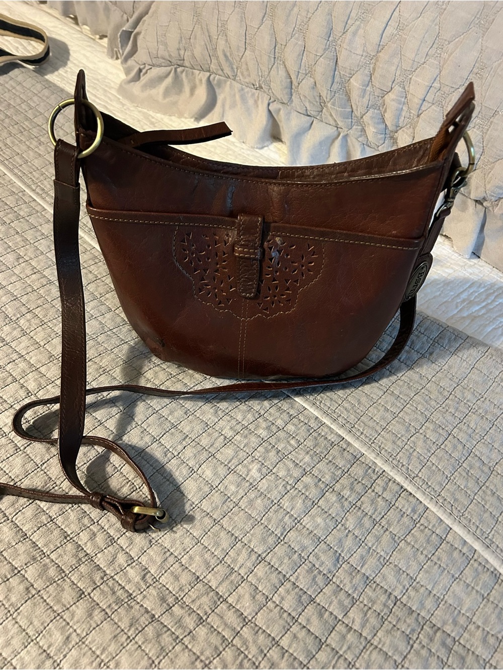 Born Leather Crossbody Bag